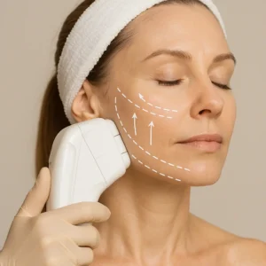 Woman having HI-FU to reduce wrinkles call LA LIPO Hemel Hempstead Now!