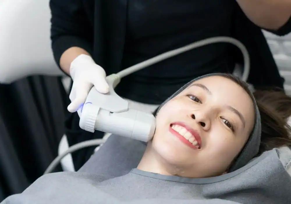 HIFU treatment Hemel Hempstead in progress