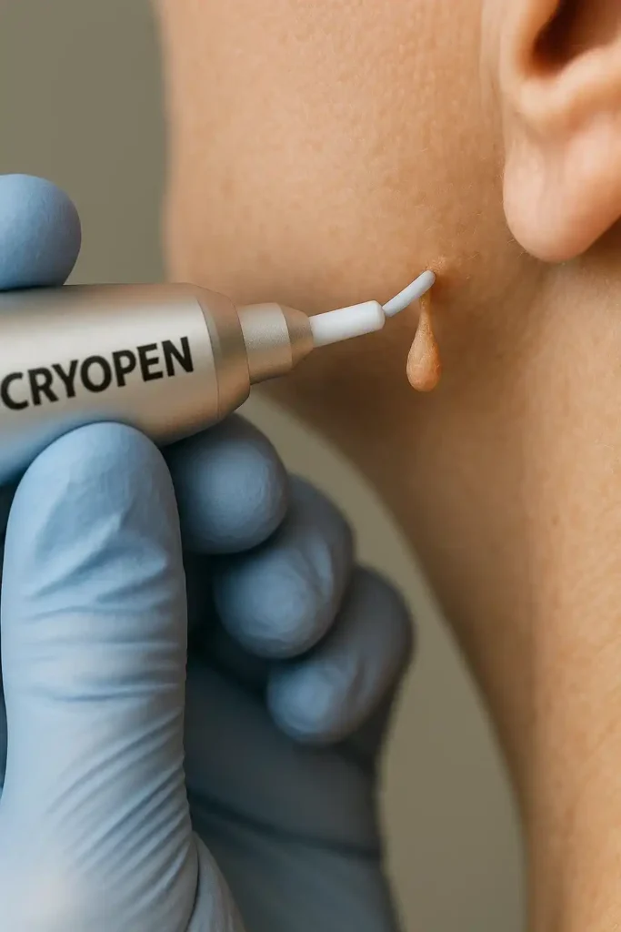 Cryopen for skin tags removal Hemel Hempstead speak to our team today!