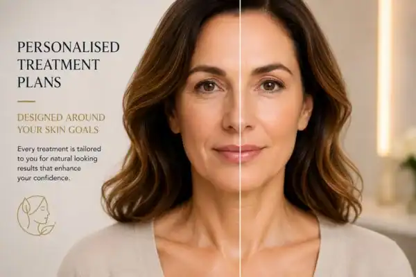 Before and after results of Collagen Lift Therapy Hemel Hempstead