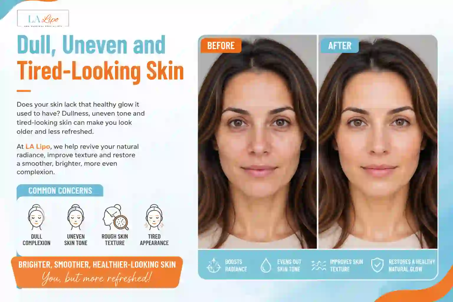 Sign #5: Dull, Uneven and Tired-Looking Skin Hemel Hempstead
